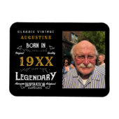 Aangepaste 40e verjaardag magneet (Horizontaal)