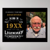 Aangepaste 40e verjaardag poster (Voorkant)