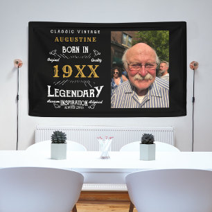 Aangepaste 40e verjaardag spandoek