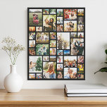 Aangepaste 42 fotocollage canvas afdruk<br><div class="desc">Maak uw eigen fotodisplay canvas muurkunst met 42 van uw gekoesterde fotoherinneringen in een moderne fotocollage in rasterstijl. Voeg eenvoudig uw afbeeldingen toe voor een aangepaste foto-huisinrichting of een gepersonaliseerd cadeau voor familie en vrienden.</div>