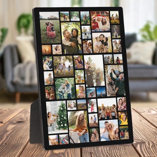 Aangepaste 42 fotocollage fotoplaat