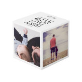 Aangepaste 4 foto Beste vader ooit Moderne Vaderda Kubus (Achter hoekig)