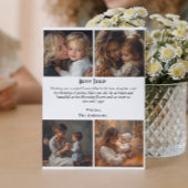 Aangepaste 4 foto collage Pasen ansichtkaarten Kaart