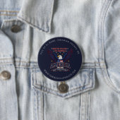 Aangepaste 4 juli Stad Bulk Promo Ronde Button 7,6 Cm (In situ)