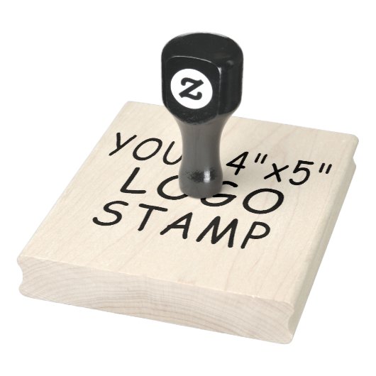 Aangepaste 4 "x 5" Logo Stamper Rubber Stamp Rubberstempel (Stempel)