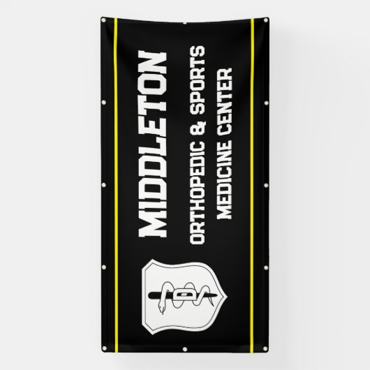 Aangepaste 4 x 8 Outdoor Banner Met Jouw tekst & L (Verticaal)