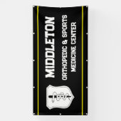 Aangepaste 4 x 8 Outdoor Banner Met Uw Tekst & Log (Verticaal)