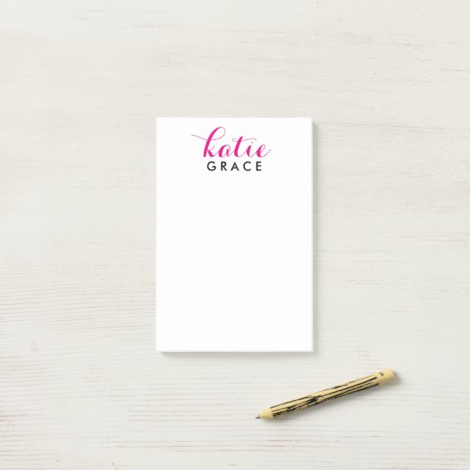 Aangepaste 4x6 Post-it-notities Post-it® Notes (Op bureau)