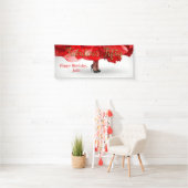 Aangepaste 50e jaarbanner spandoek (Insitu)