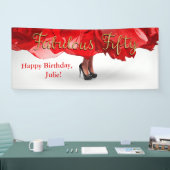 Aangepaste 50e jaarbanner spandoek (Beurs)