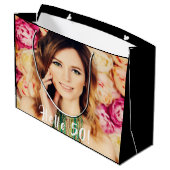 Aangepaste 50e verjaardag hallo 50 groot cadeauzakje (Achterkant Gekanteld)