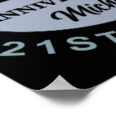 Aangepaste 50e verjaardag Humor Poster (Hoek)