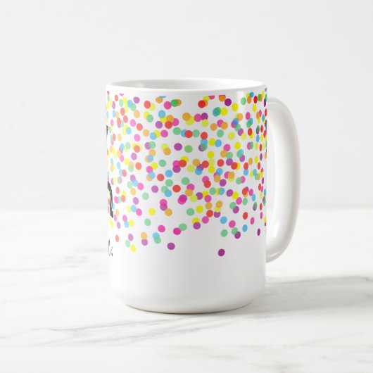 Aangepaste 50e verjaardag mok (Voorkant rechts)