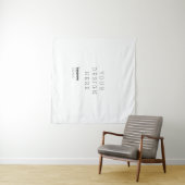 Aangepaste 57" x 57 wandtapijt wandkleed (In Situ (horizontaal))