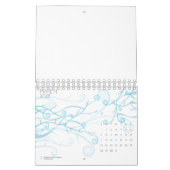 Aangepaste 5,5" L x 7" W Sakura Deco Kalender (Mar 2027)