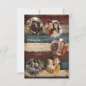 Aangepaste 5 foto collage Easter briefkaart (Voorkant)