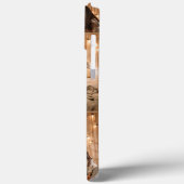 Aangepaste 5 foto's Cute Heart Script Goud Case-Mate iPhone Case (Achterkant / Links)