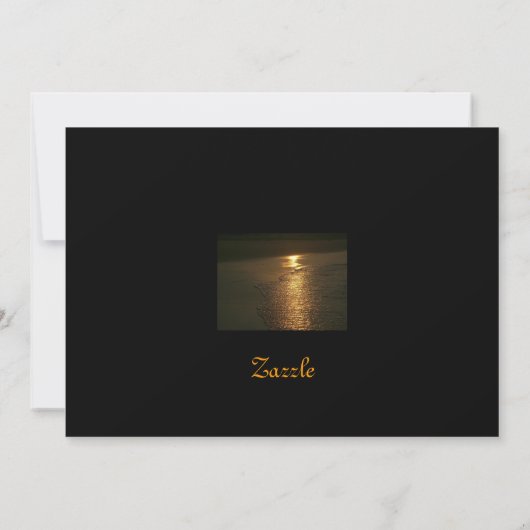 Aangepaste 5 x 7 retourneringbinnenuitnodigingen g kaart (Achterkant)