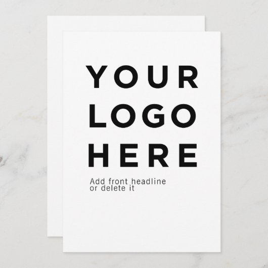 Aangepaste 5x7 uitnodiging (Voorkant / Achterkant)