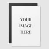 Aangepaste 5x7-uitnodigingsmagneet magnetische uitnodiging (Voorkant / Achterkant)