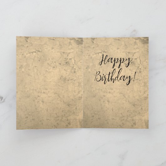 Aangepaste 60e verjaardag  gejuich tot 60 jaar kaart (Binnen)