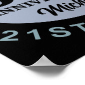 Aangepaste 60e verjaardag Humor Poster (Hoek)