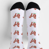 Aangepaste 67 sok, Grappig kerstcadeau op maat 67 Sokken (Top)