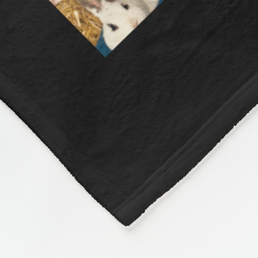 Aangepaste 6 fotocollage-familie, aangepaste tekst fleece deken (Hoek)