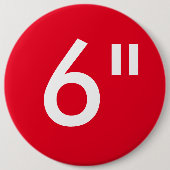 Aangepaste 6-inch kolossale Button lege Sjabloon (Voorkant)