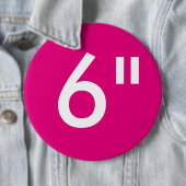 Aangepaste 6-inch kolossale Button lege Sjabloon (In situ)