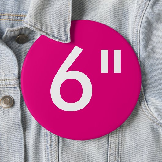 Aangepaste 6-inch kolossale Button lege Sjabloon (In situ)