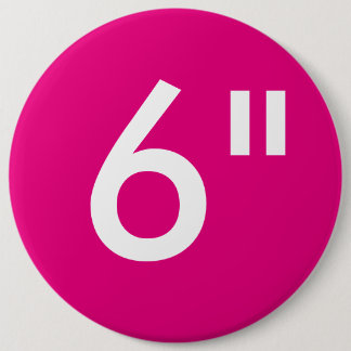 Aangepaste 6-inch kolossale Button lege Sjabloon
