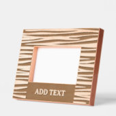 Aangepaste 6" x 4" landschapsfoto, FrameStyle: nat Gegraveerde Lijstjes (Links)