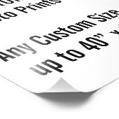 Aangepaste 6 x 8-inch fotoafdrukken (of een aangep foto afdruk (Hoek)