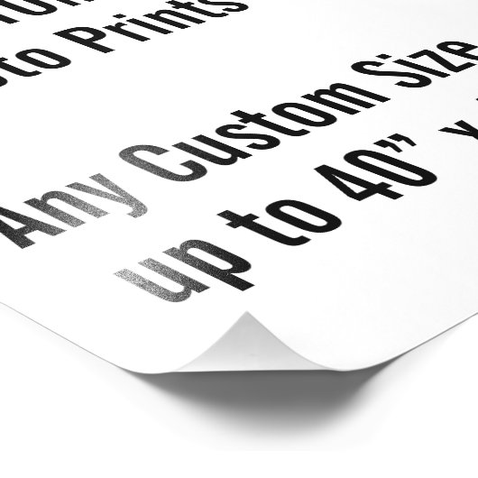 Aangepaste 6 x 8-inch fotoafdrukken (of een aangep foto afdruk (Hoek)