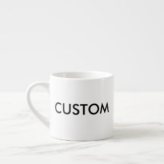 Aangepaste 6oz White Espresso Coffee Cup Kop