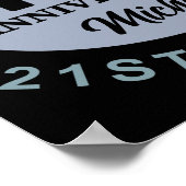 Aangepaste 70e verjaardag Humor Poster (Hoek)