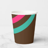 Aangepaste 70's Retro Disco Verjaardag Boogie Groo Papieren Bekers (Achterkant)