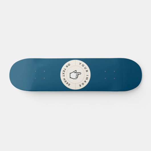 Aangepaste 7 3/4 "Skateboard Deck (alleen deck) Persoonlijk Skateboard (Horizontaal)