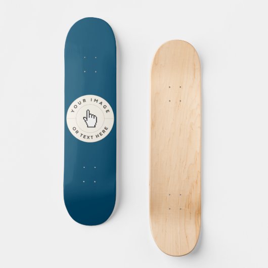 Aangepaste 7 3/4 "Skateboard Deck (alleen deck) Persoonlijk Skateboard (Voorkant)