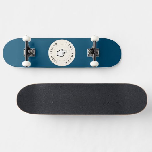 Aangepaste 7 3/4" Skateboard Deck Trucks and Wheel (Horizontaal)