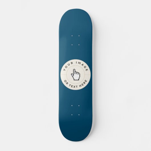 Aangepaste 7 7/8" Skateboard Deck (alleen deck) (Voorkant)