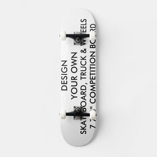 Aangepaste 7/8-inch Skateboard voor wedstrijden op (Voorkant)