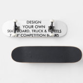 Aangepaste 7/8-inch Skateboard voor wedstrijden op (Horizontaal)