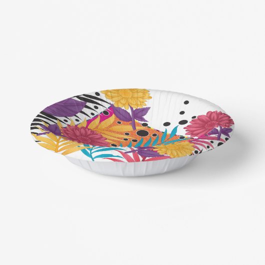 Aangepaste 7-inch papierbakken | servies voor fees papieren kommen (Gebogen)