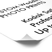 Aangepaste 7 x 5-inch foto-Prints, uitbreiding Foto Afdruk (Hoek)