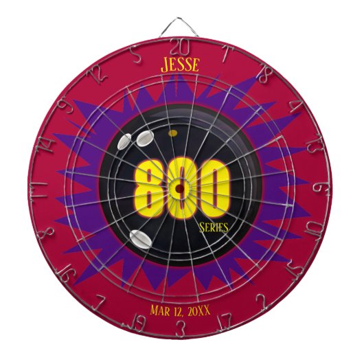 Aangepaste 800-reeks in Bowling, Dart Board Dartbord (Voorkant)