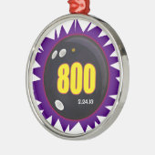 Aangepaste 800-reeks in Bowling, Metalen Ornament (Links)