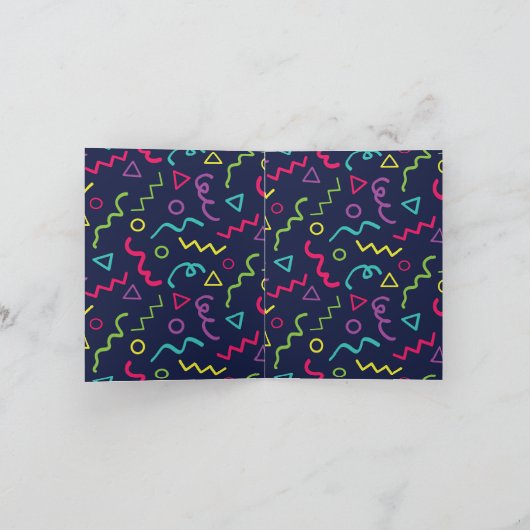 Aangepaste 80-90-retro Neon Birthday Party (Binnen)