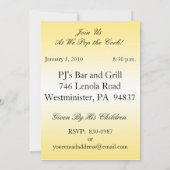 Aangepaste 80e verjaardag Uitnodigingen van de Par (Achterkant)